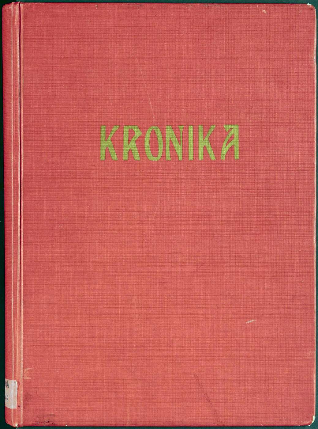 Obecní kronika 1988-2006