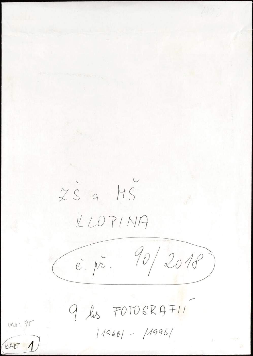 Fotografie 1960-1995